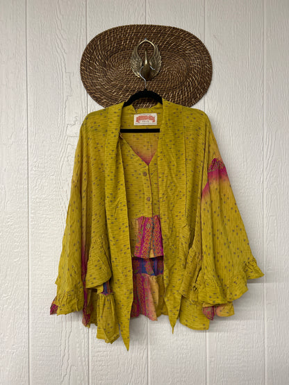 Crepe Sari Wild Rose Top 1225 216