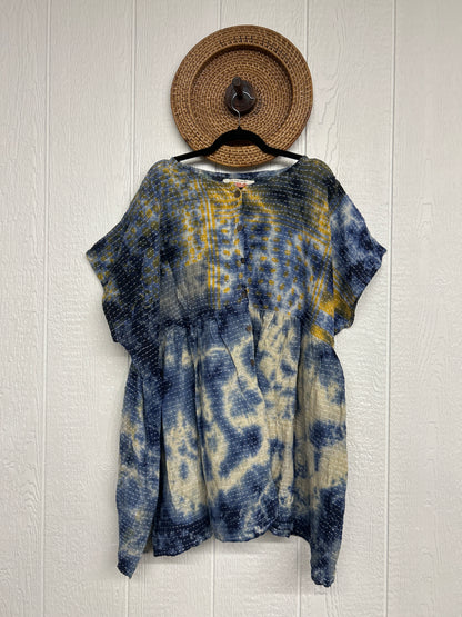 Pareo Kantha Daydreamer Button Down Mini  0526 018