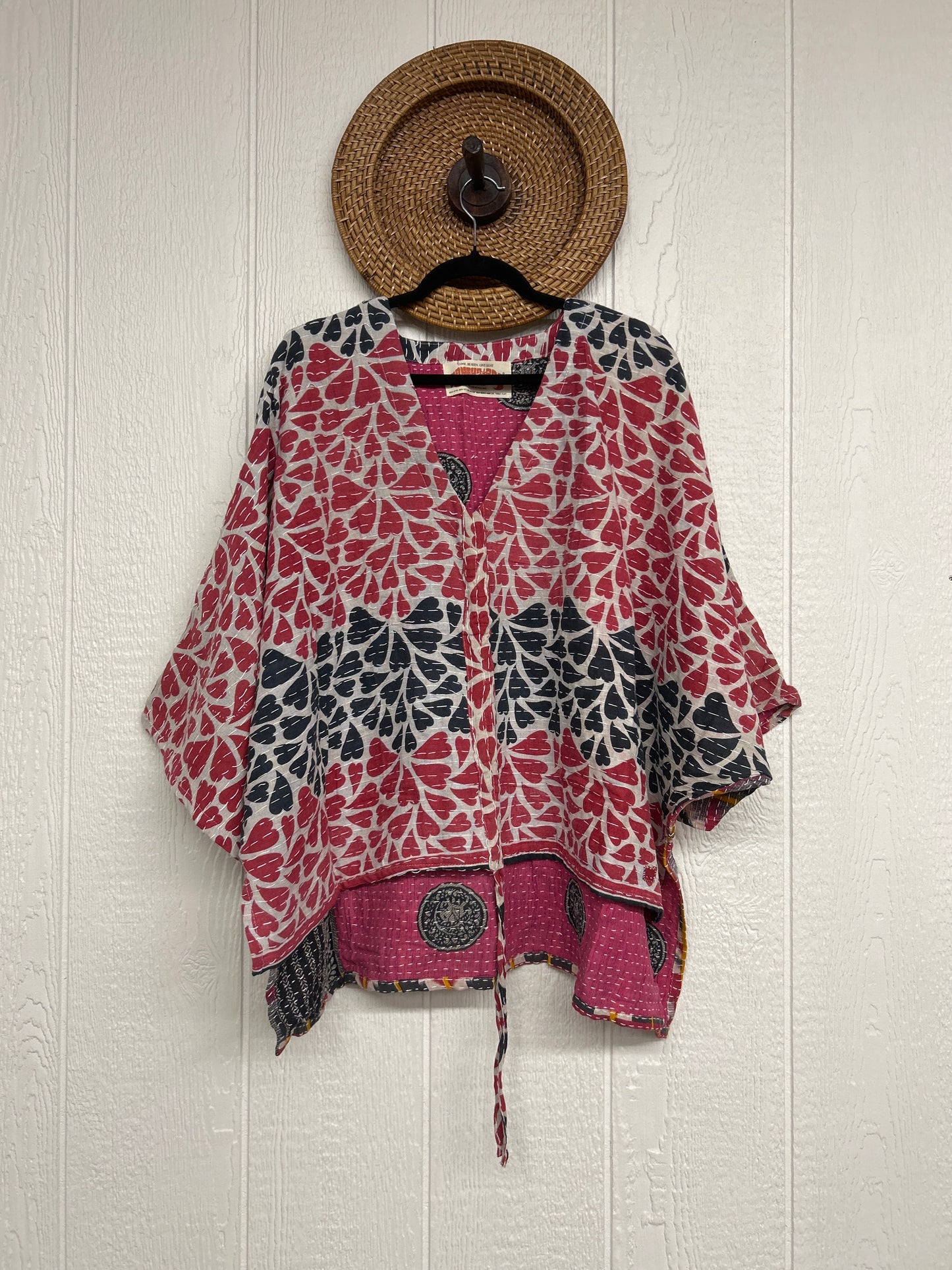 Pareo Kantha Hi-Lo Butterfly Top 0626 154