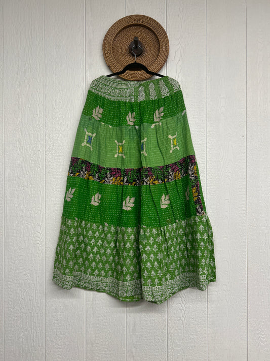 Pareo Kantha Lotus Maxi Skirt 0826 264