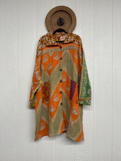 Koverlet Button Down Trench Coat 0326 003