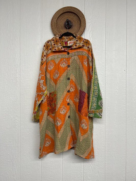 Koverlet Button Down Trench Coat 0326 003
