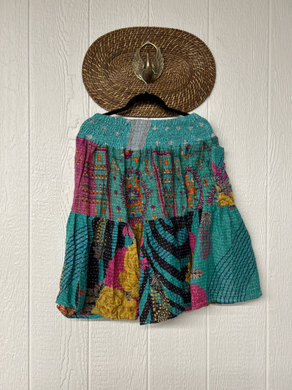 Pareo Kantha Meadow Skirt 0826 273