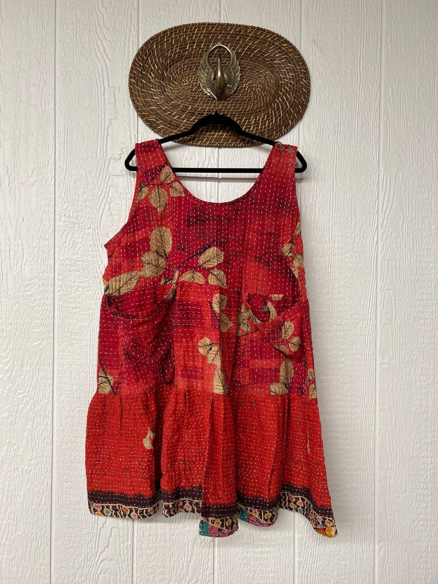 Kantha Meadow Mini Dress 0625 168