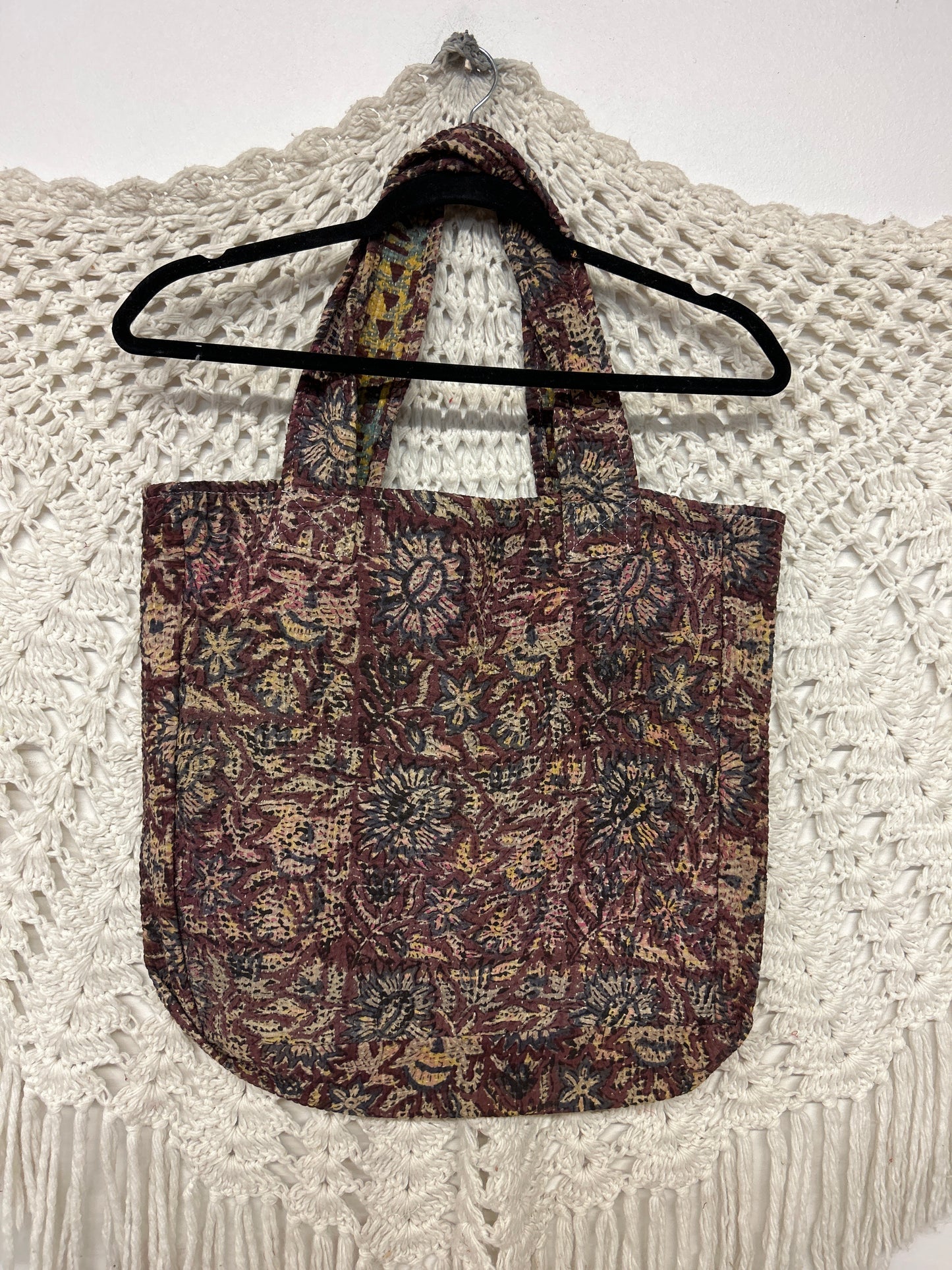 Kantha Pocket Tote - 5