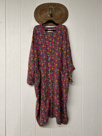 Crepe Sari Gaia Duster Dress 0826 099