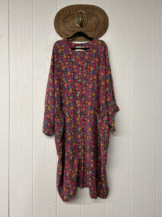 Crepe Sari Gaia Duster Dress 0826 099