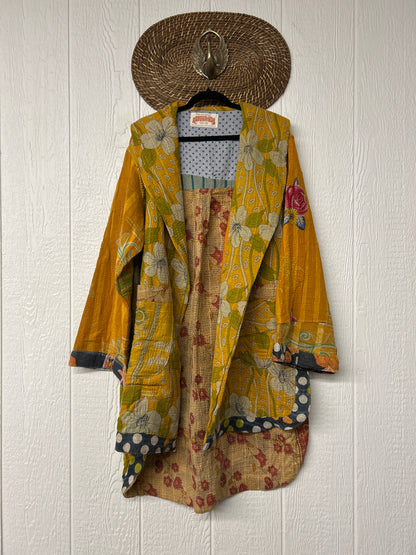 Fine Kantha Drifter Coat 1026 186