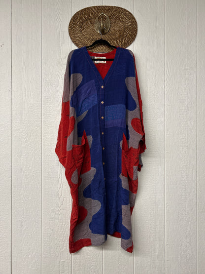 Crepe Sari Gaia Duster Dress 0826 122