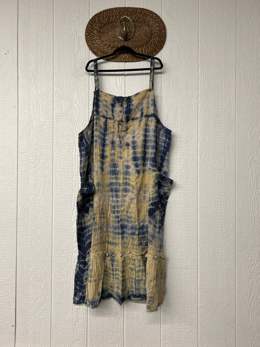 Aura Edit Pareo Kantha Joplin Dress 0726 006