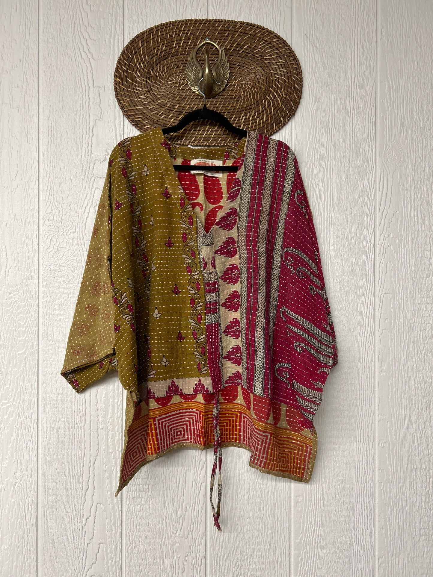 Pareo Kantha Hi-Lo Butterfly Top 0626 075