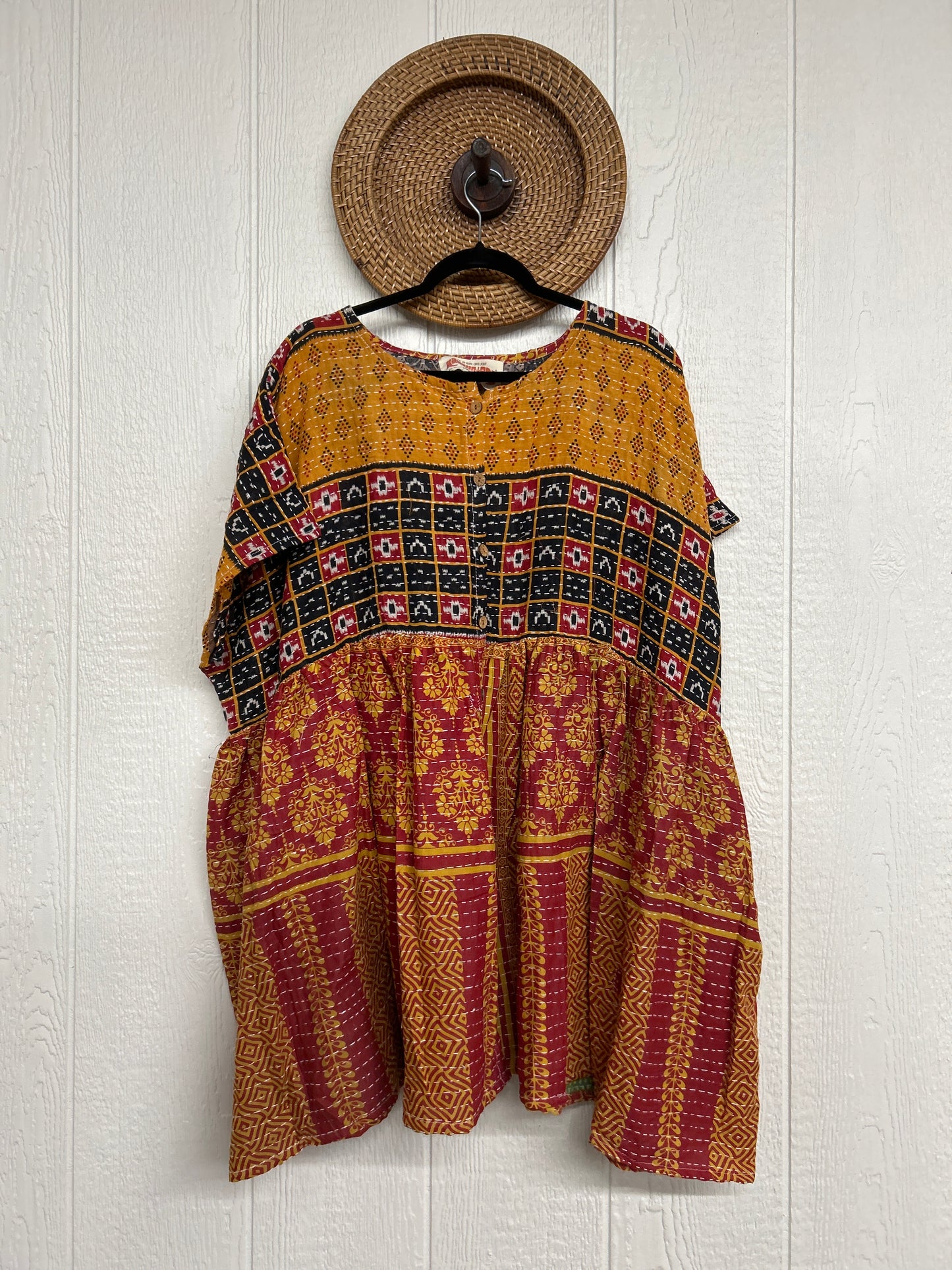 Pareo Kantha Daydreamer Button Down Mini 1225 244