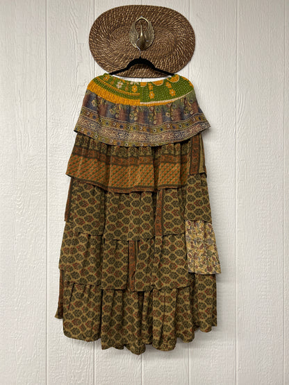 Rasgulla Sari Venus Ruffle Maxi 1125 136