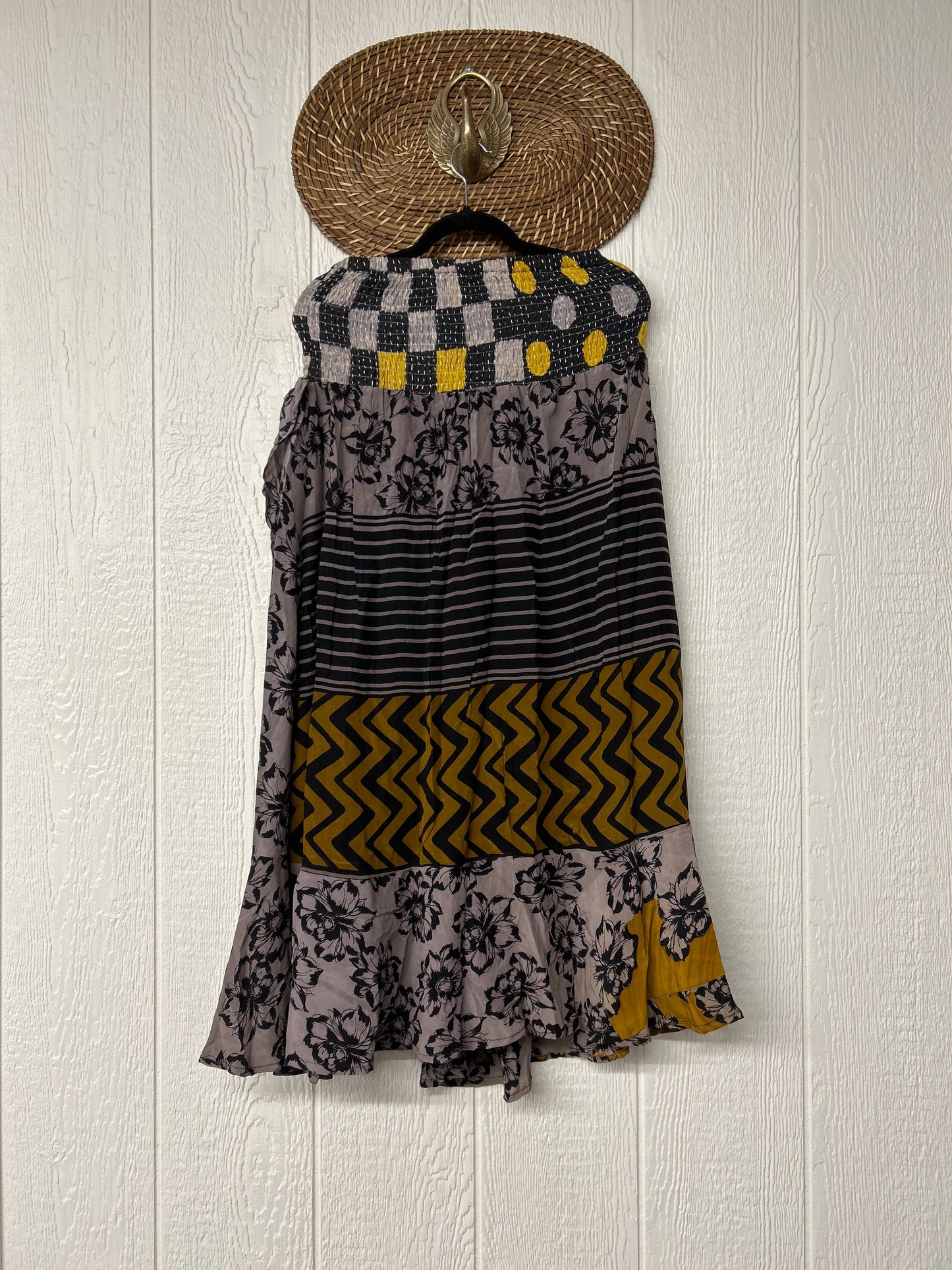Crepe Sari Inner Peace Wrap Skirt 0626 022