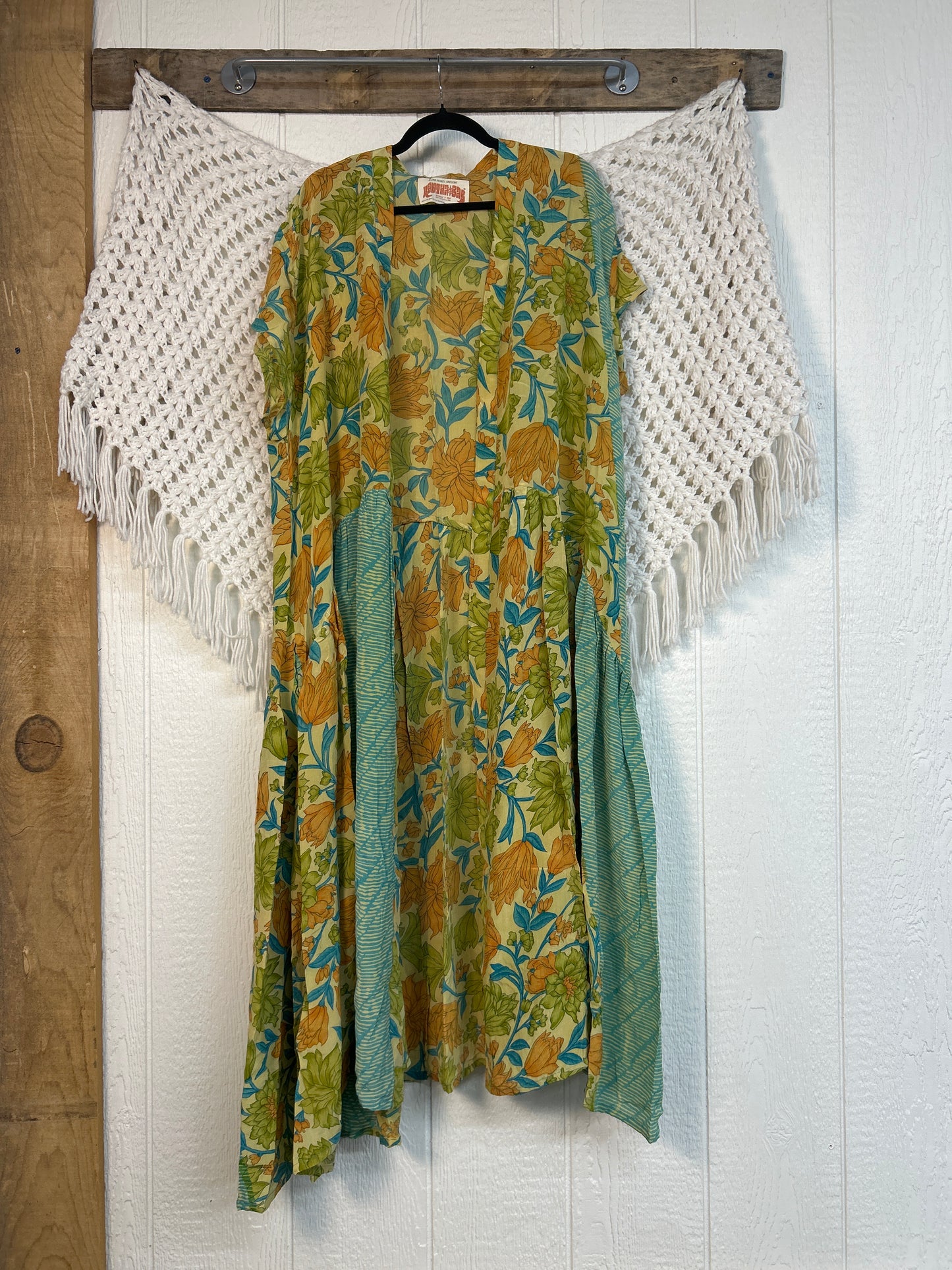 Crepe Sari Summer Evermore Kimono 0726 229