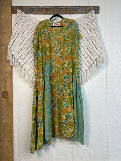 Crepe Sari Summer Evermore Kimono 0726 229
