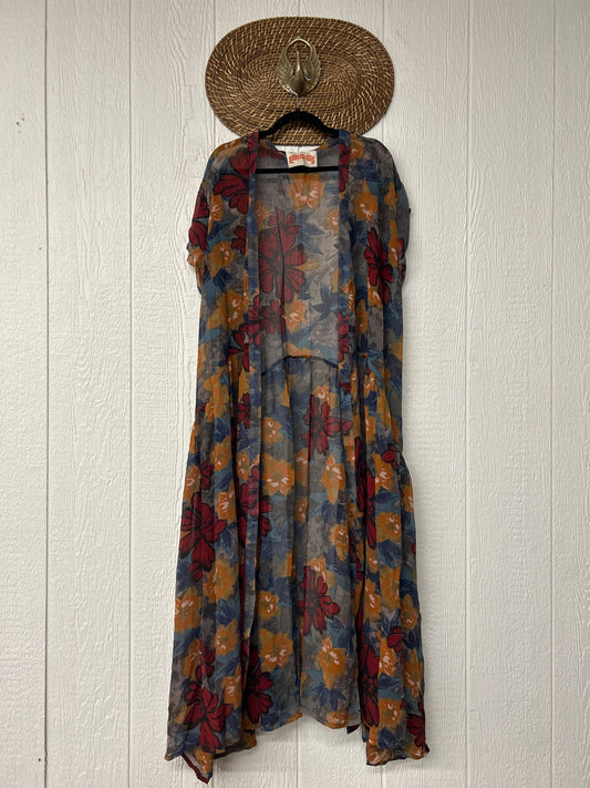 Crepe Sari Summer Evermore Kimono 0726 050