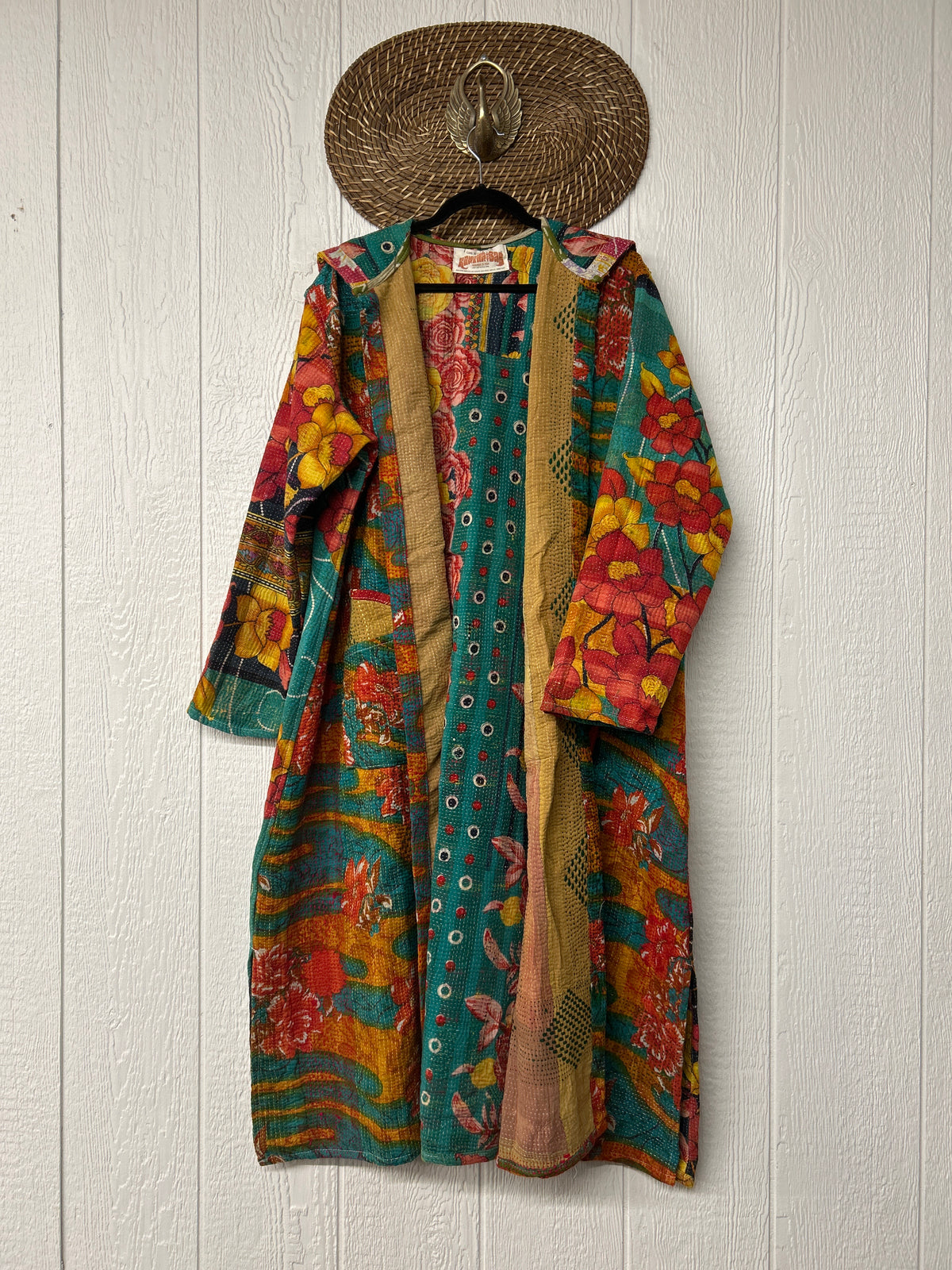 Fine Kantha Rising Sun Coat 1026 052