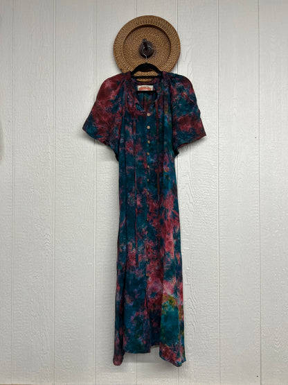Crepe Sari Summer Woodstock Duster 0626 101