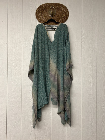 Crepe Sari Orchid Kimono 0626 002