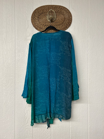 Crepe Sari Shortie Spellbound Kimono 0426 044