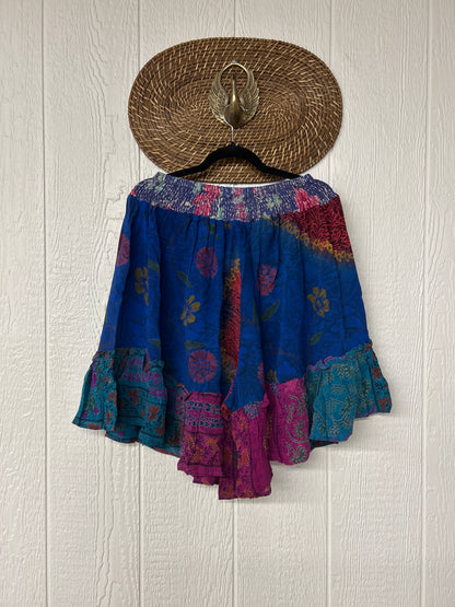 Crepe Sari Lover Cropped Culottes 0726 029