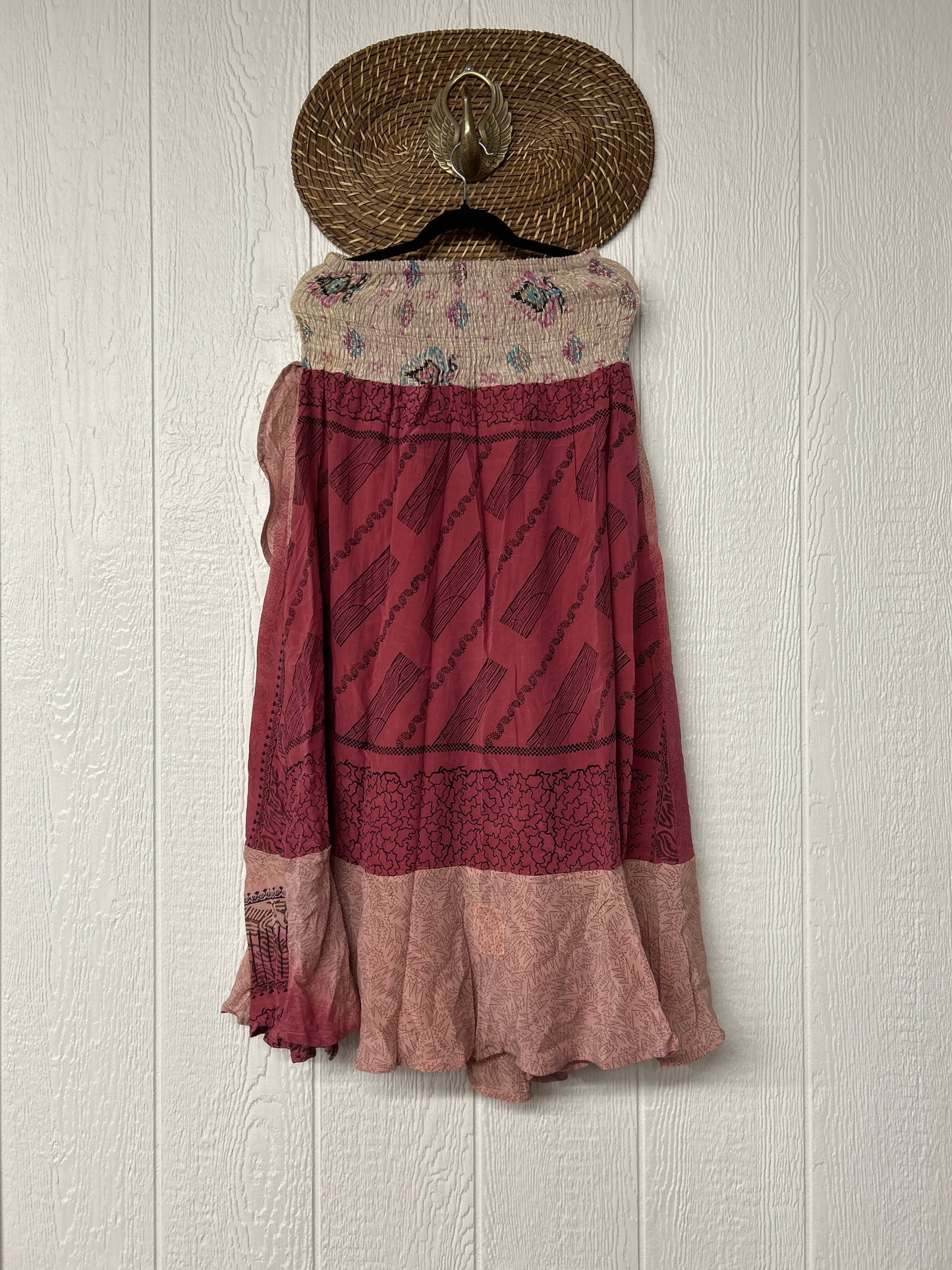 Crepe Sari Inner Peace Wrap Skirt 0626 083