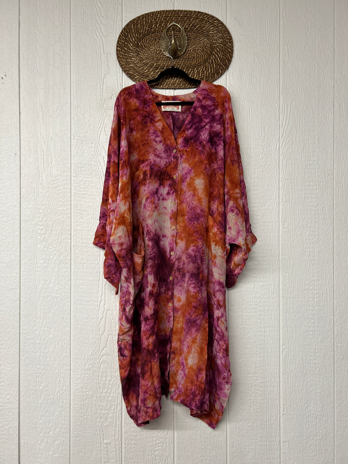 Crepe Sari Gaia Duster Dress 0826 273