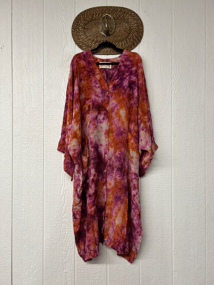 Crepe Sari Gaia Duster Dress 0826 273