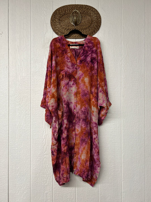Crepe Sari Gaia Duster Dress 0826 273