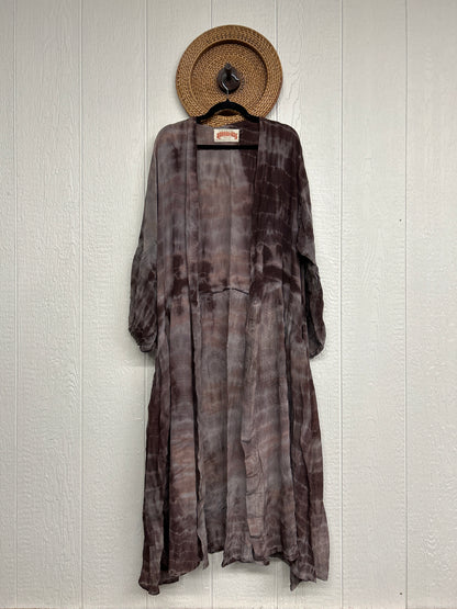 Crepe Sari Evermore Kimono 1026 040