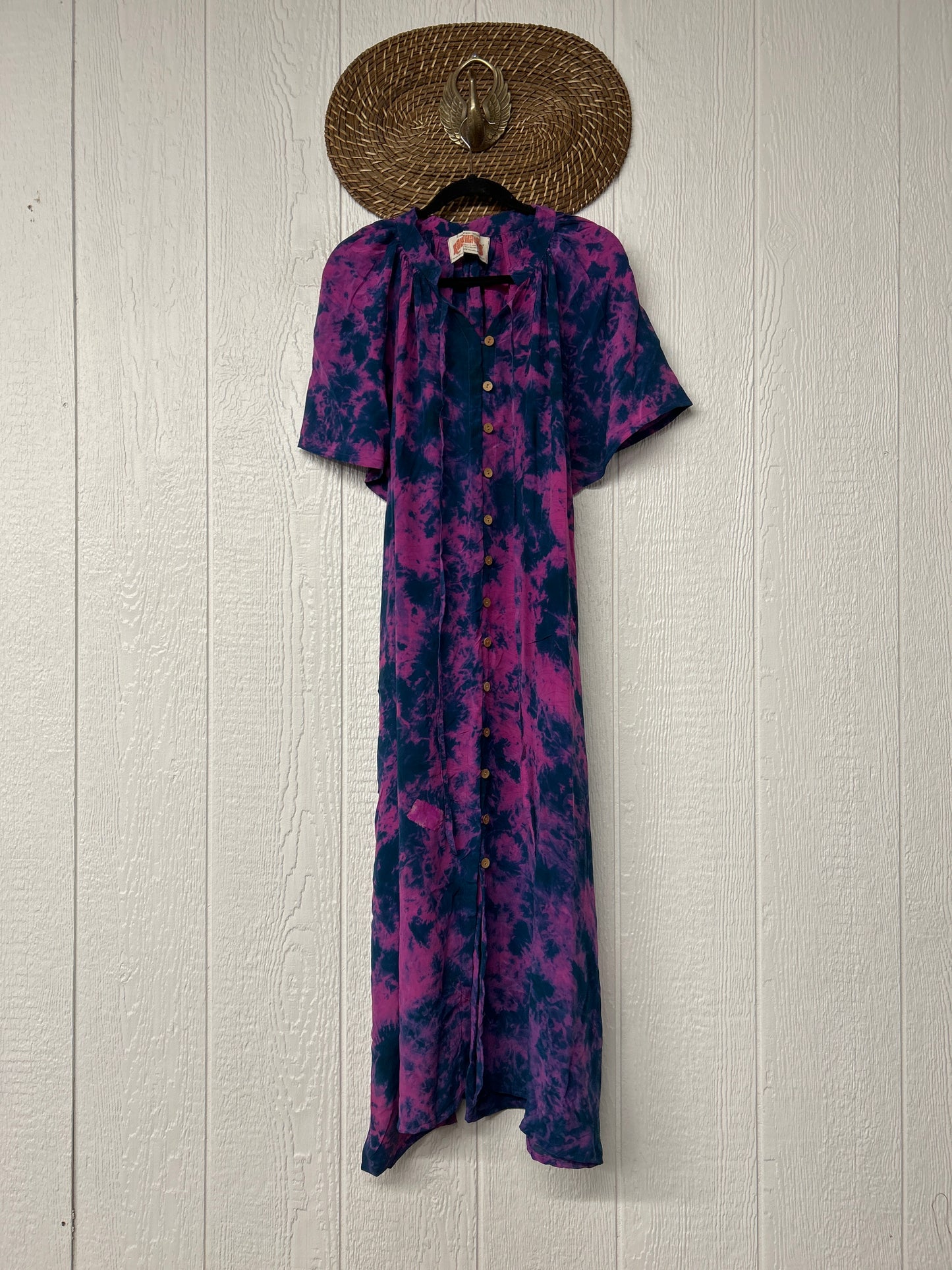 Crepe Sari Summer Woodstock Duster 0626 242