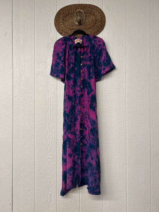 Crepe Sari Summer Woodstock Duster 0626 242