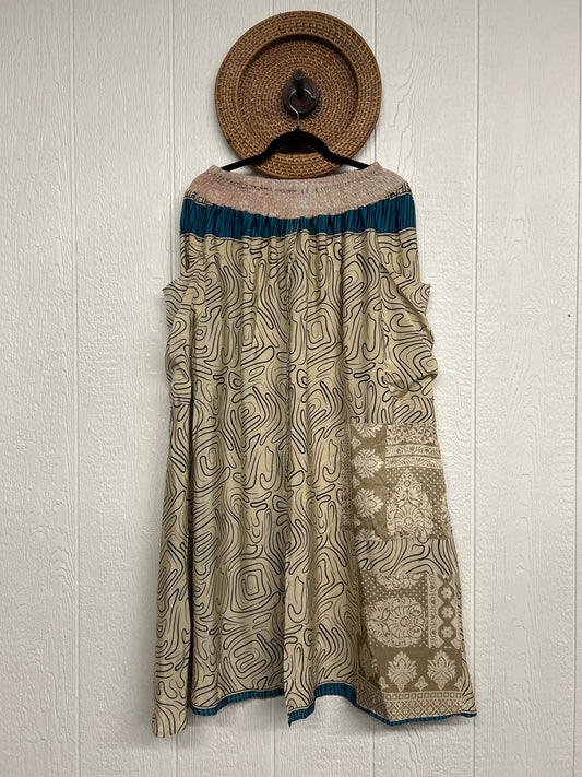 Rasgulla Sari Butterfly Cargo Skirt 0126 061