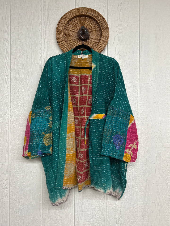 Kantha Shortie Kimono 0325 142