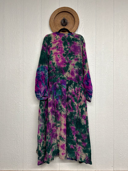 Crepe Sari Evermore Kimono 1026 066