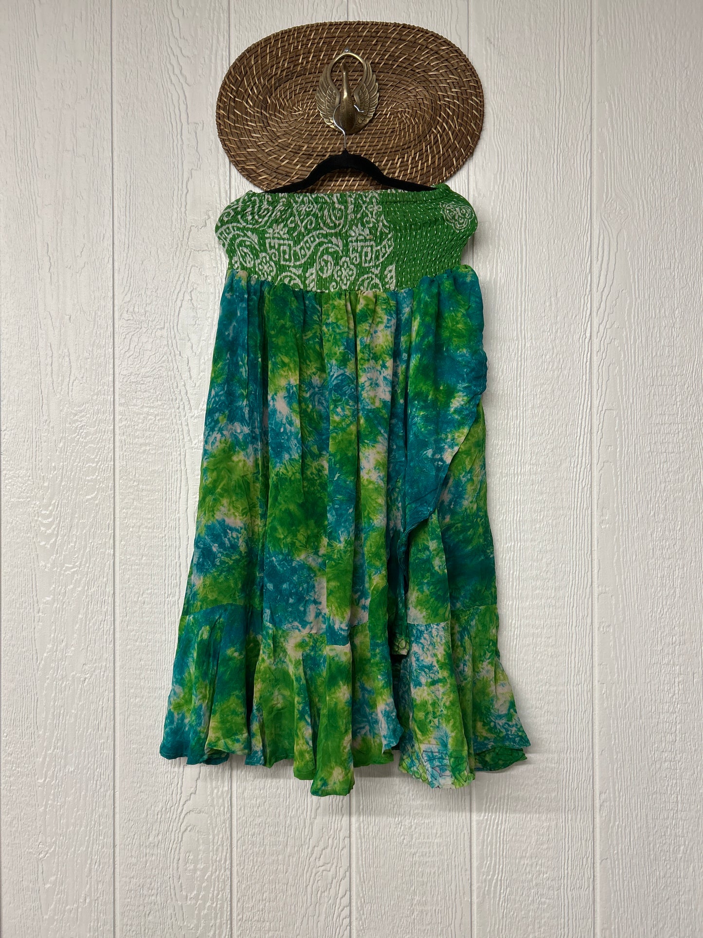 Crepe Sari Inner Peace Wrap Skirt 0626 179