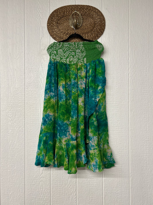 Crepe Sari Inner Peace Wrap Skirt 0626 179