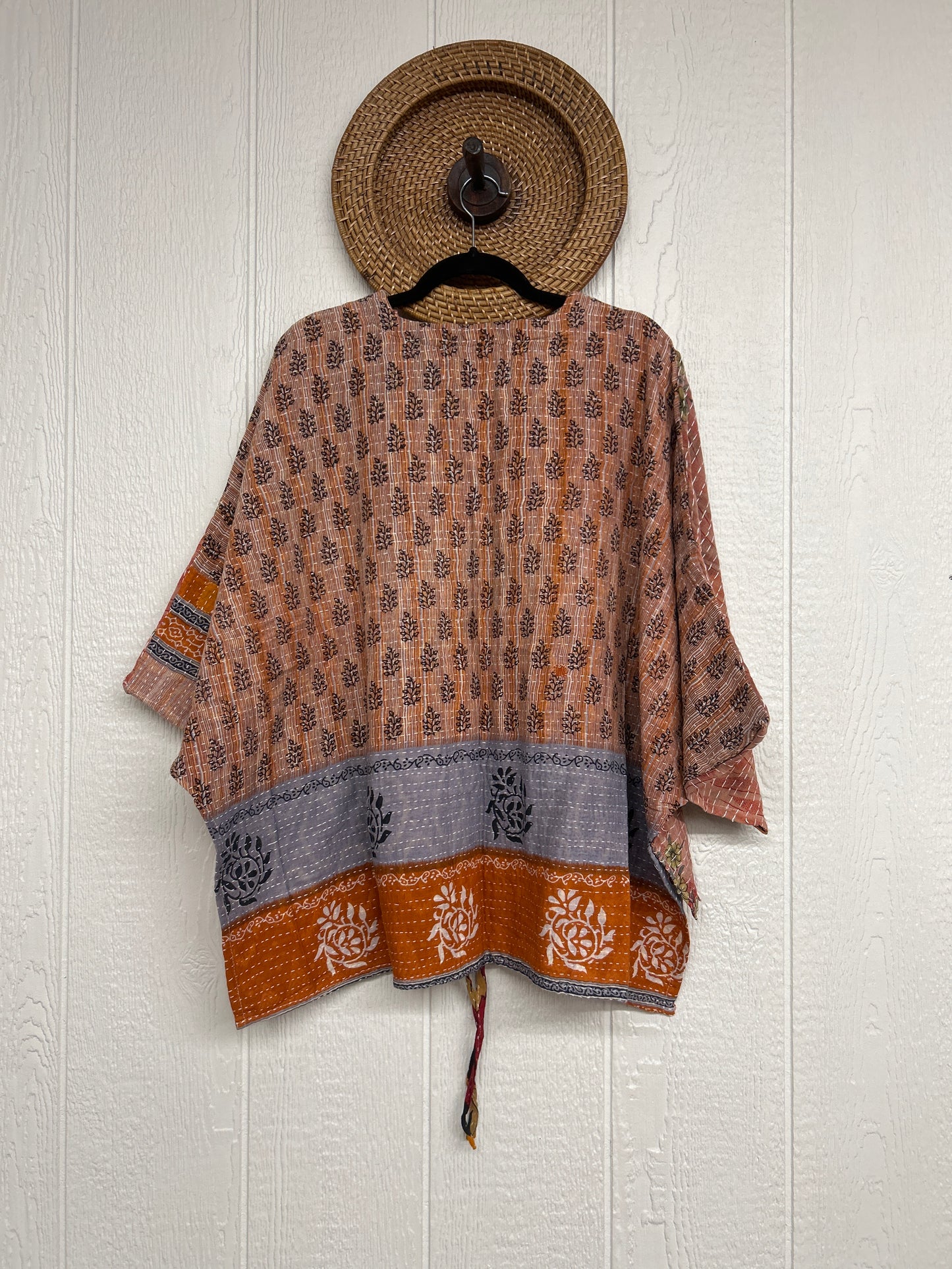 Pareo Kantha Hi-Lo Butterfly Top 0626 178