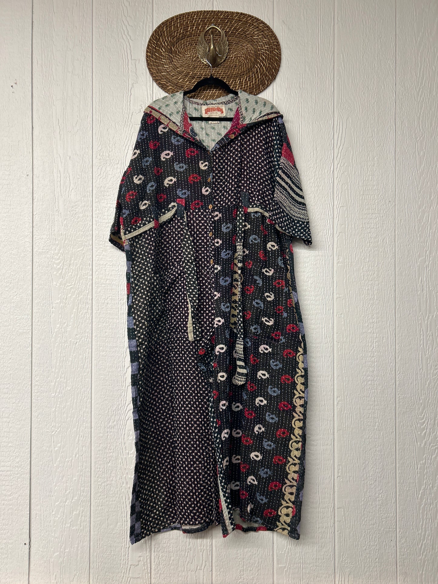 Kantha Zen Hoodie Jumpsuit 0925 133