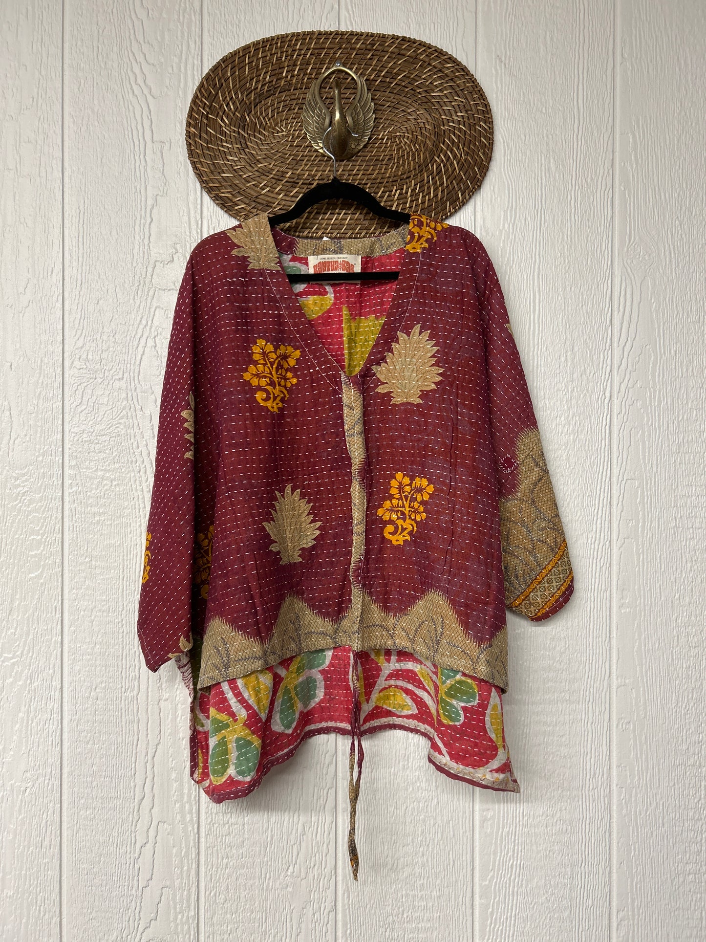 Pareo Kantha Hi-Lo Butterfly Top 0626 080