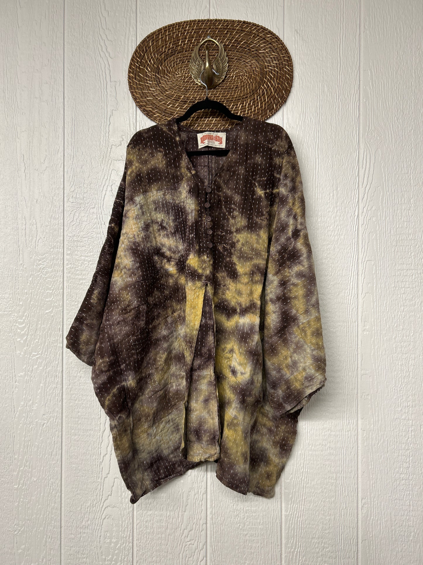 Pareo Kantha Gaia Split Tunic 0526 065