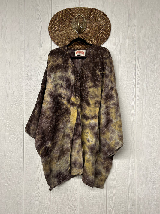Pareo Kantha Gaia Split Tunic 0526 065