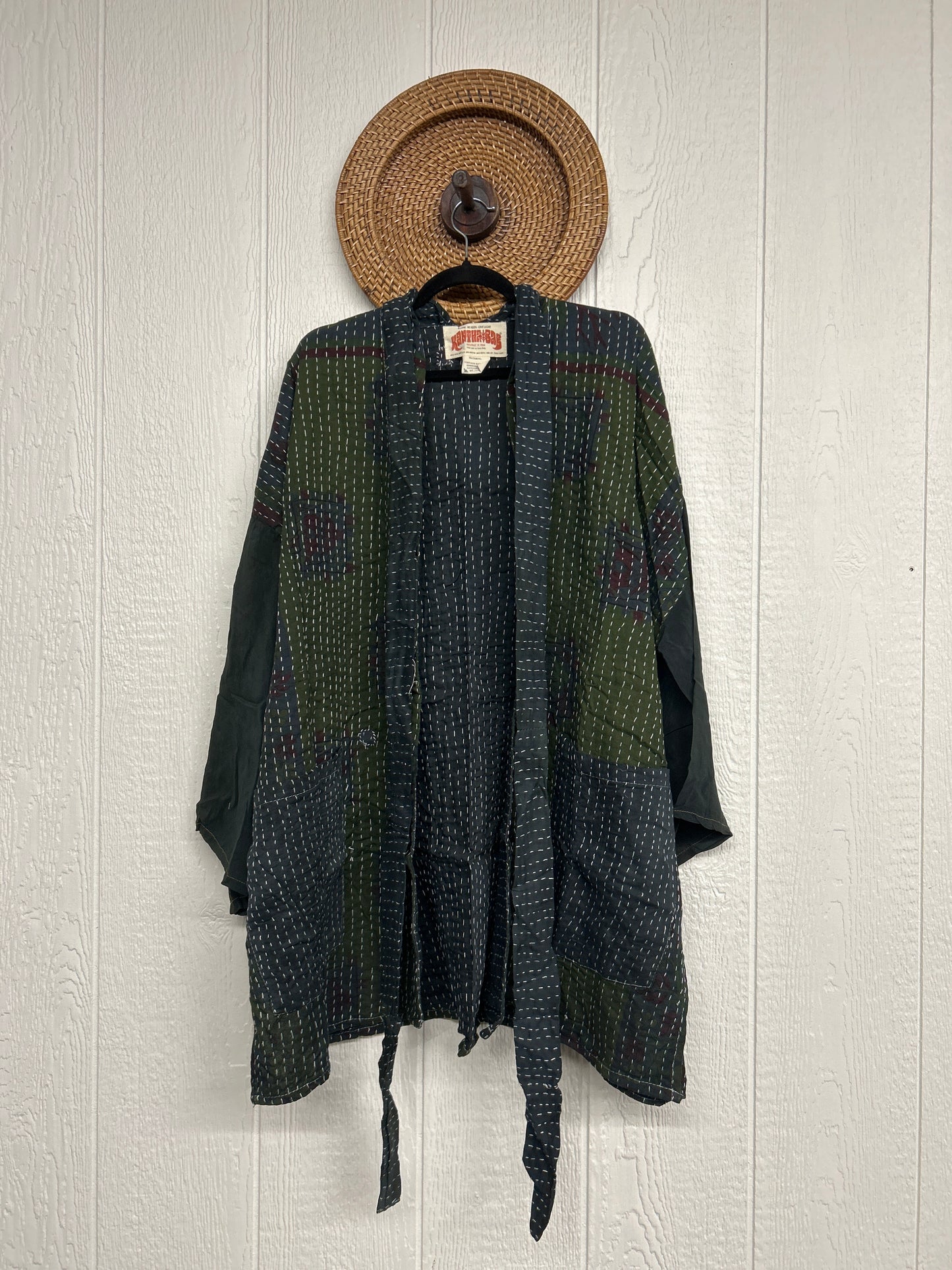 Pareo Kantha Shortie Majestic Kimono 0526 012