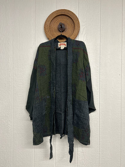 Pareo Kantha Shortie Majestic Kimono 0526 012