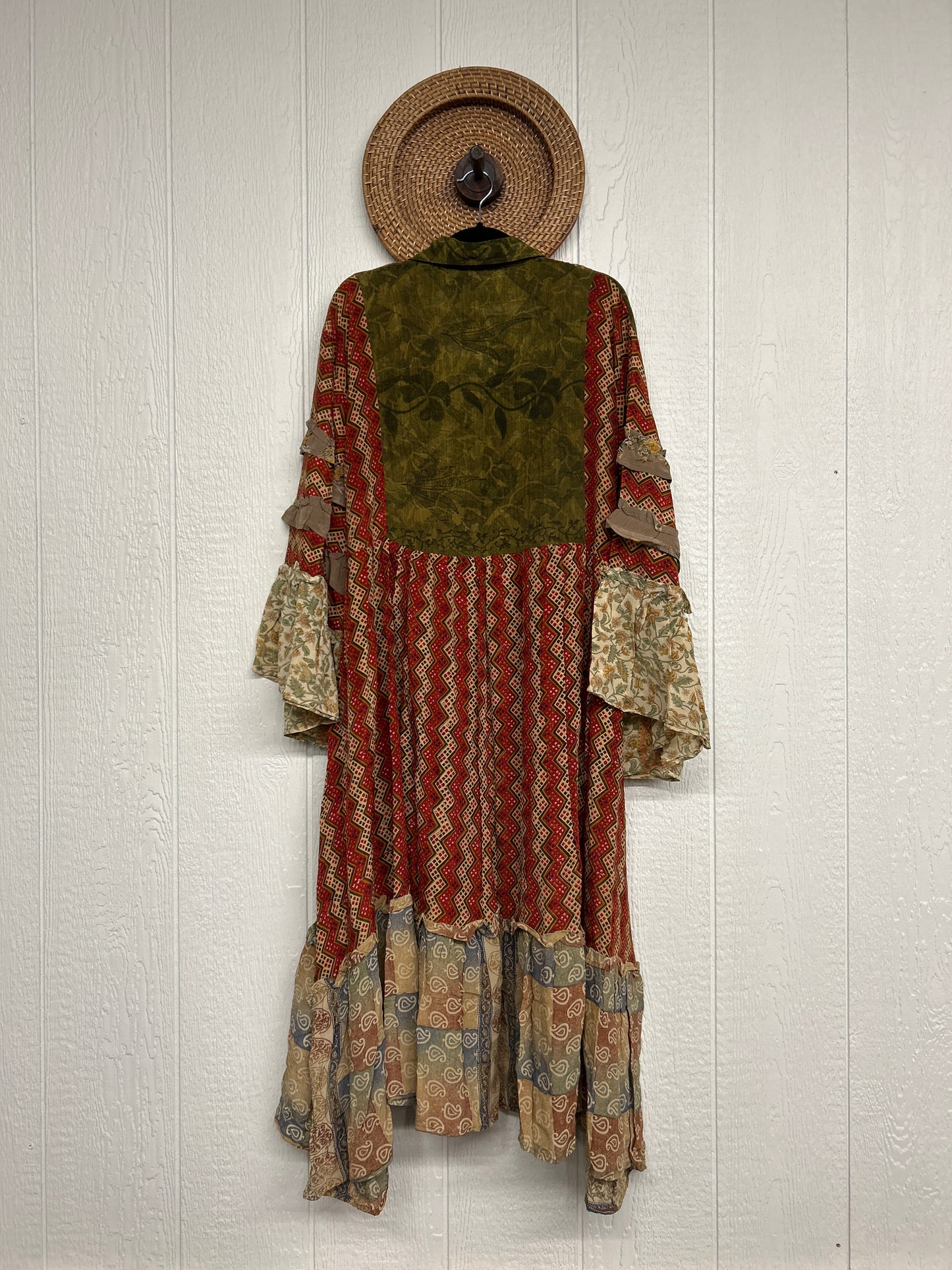 Crepe Sari Rhiannon Duster Dress 0226 170