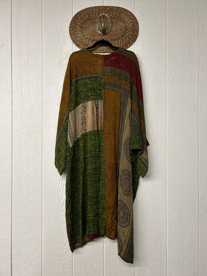 Crepe Sari Gaia Duster Dress 0826 126