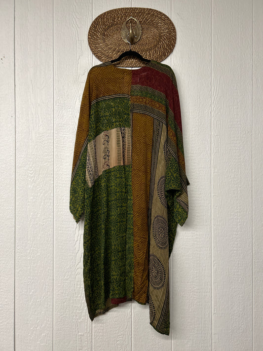 Crepe Sari Gaia Duster Dress 0826 126