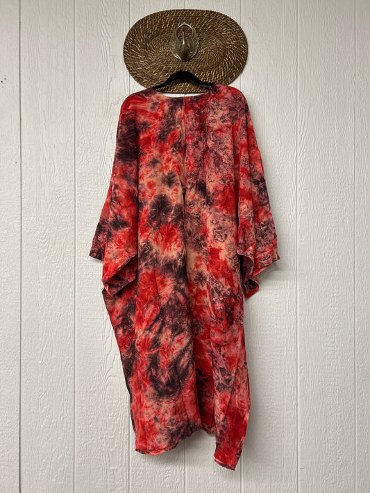 Crepe Sari Gaia Duster Dress 0826 005