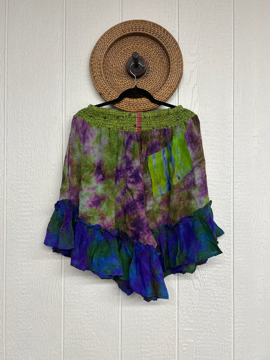 Crepe Sari Lover Cropped Culottes 0726 155